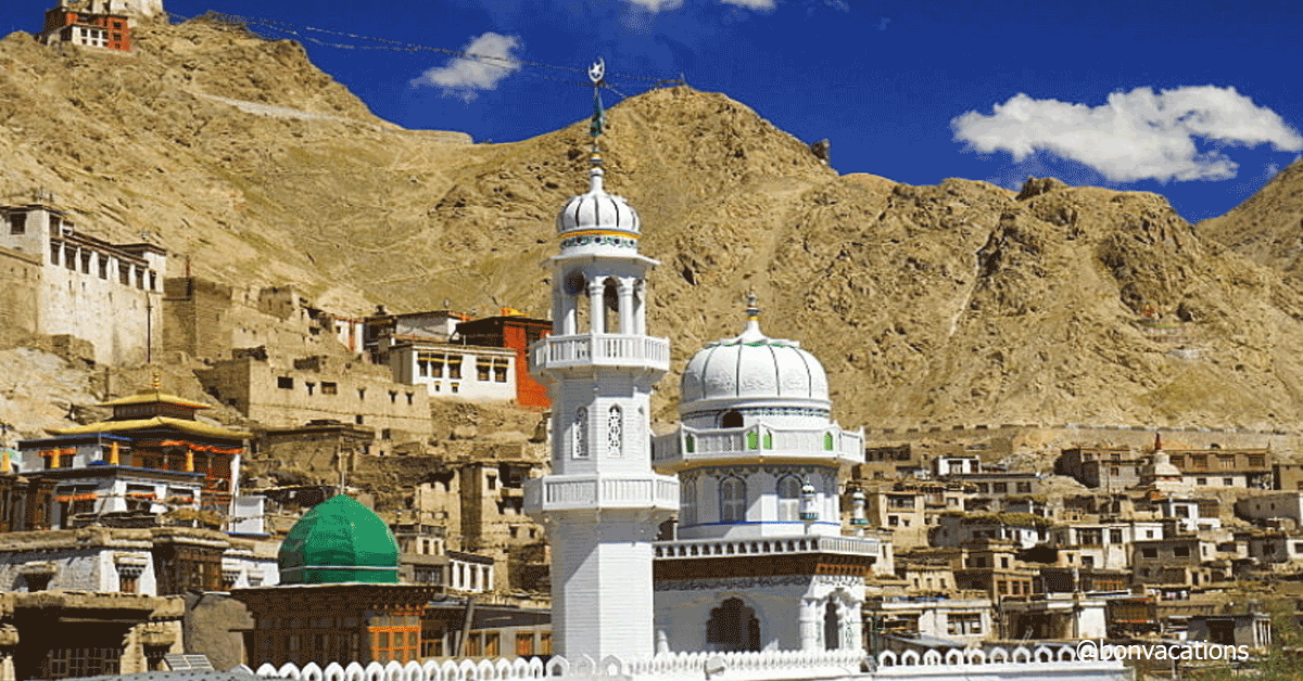 Leh Mosque - Travel Magical Ladakh with Bon Vacations