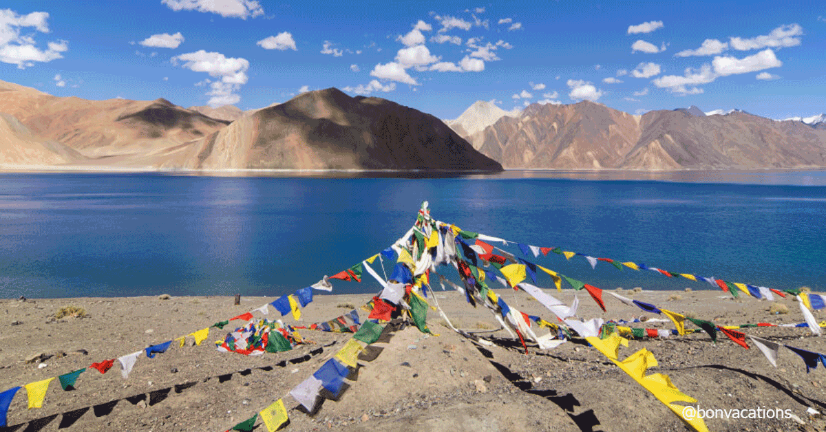 Pangong Tso Lake - Travel Magical Ladakh with Bon Vacations