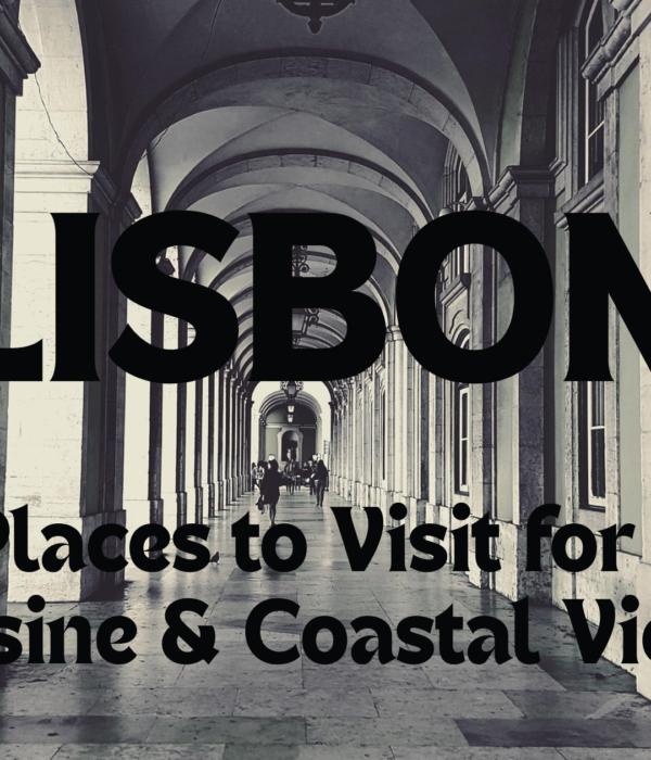 View through Rua Augusta Arch in Lisbon.