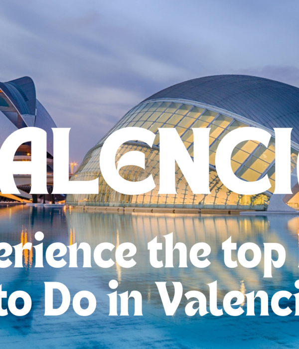 Scenic view of Valencia’s historic city center.