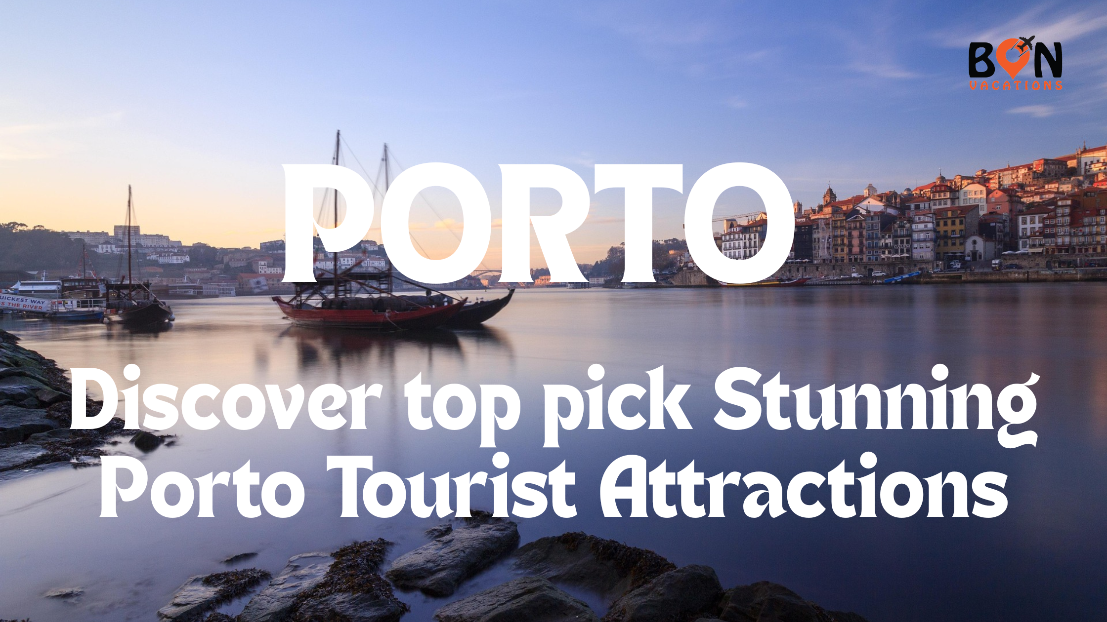 Scenic River view in Porto.